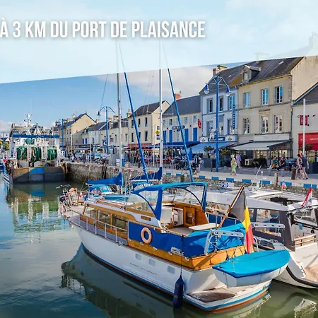 Nid De Pie Grand Duplex Lumineux Cadre Verdoyant Calme A 5 Mn De La Pres Port En Bessin, Bayeux, Omaha Beach,