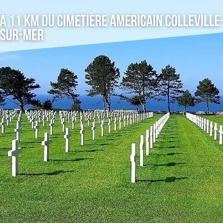 Apartment Nid De Pie Grand Duplex Lumineux Cadre Verdoyant Calme A 5 Mn De La Pres Port En Bessin, Bayeux, Omaha Beach, *