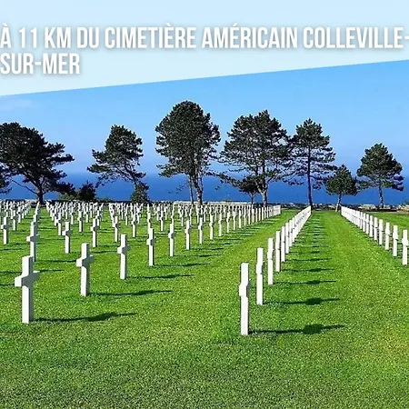 아파트 Nid De Pie Grand Duplex Lumineux Cadre Verdoyant Calme A 5 Mn De La Pres Port En Bessin, Bayeux, Omaha Beach, *