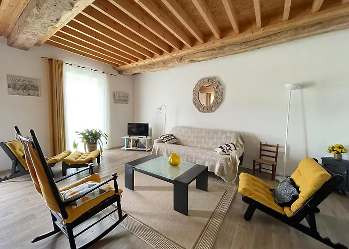 Nid De Pie Grand Duplex Lumineux Cadre Verdoyant Calme A 5 Mn De La Pres Port En Bessin, Bayeux, Omaha Beach, Apartment *