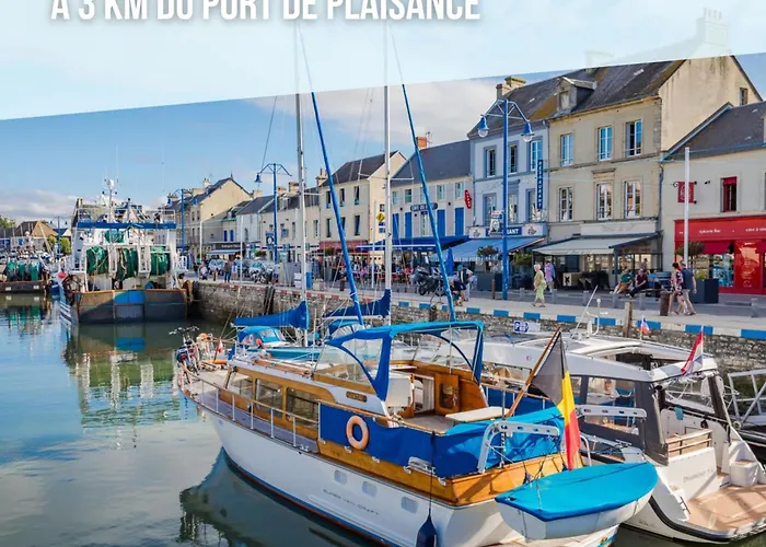 Nid De Pie Grand Duplex Lumineux Cadre Verdoyant Calme A 5 Mn De La Pres Port En Bessin, Bayeux, Omaha Beach,